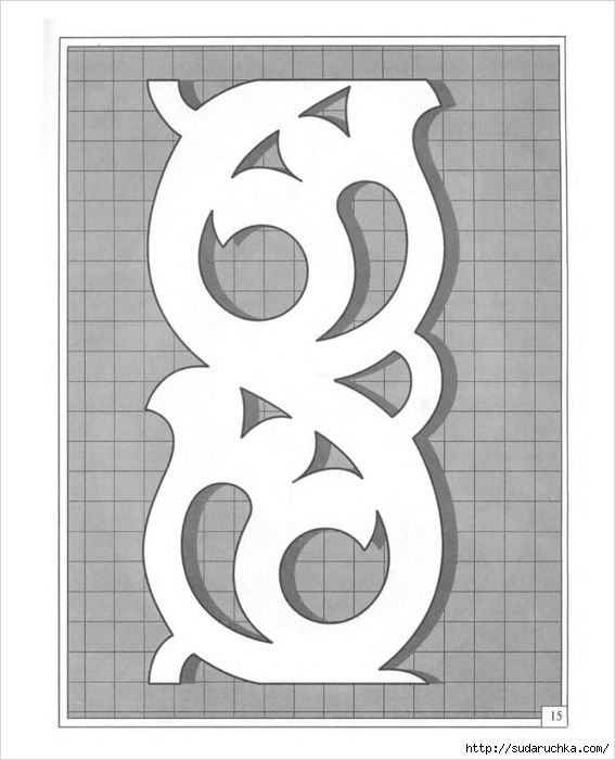 Прорезная резьба по дереву трафареты чертежи