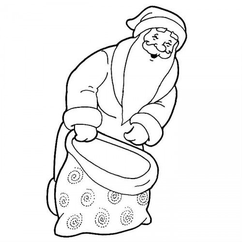 Дед Мороз с ведром