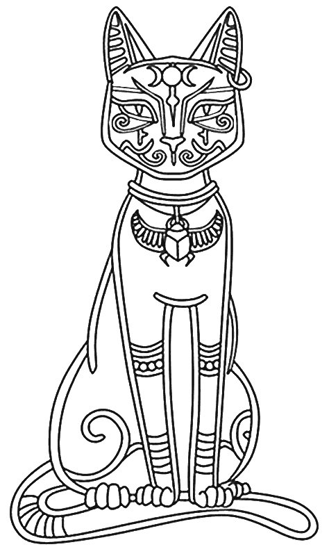 Кошка Бастет символ Египта