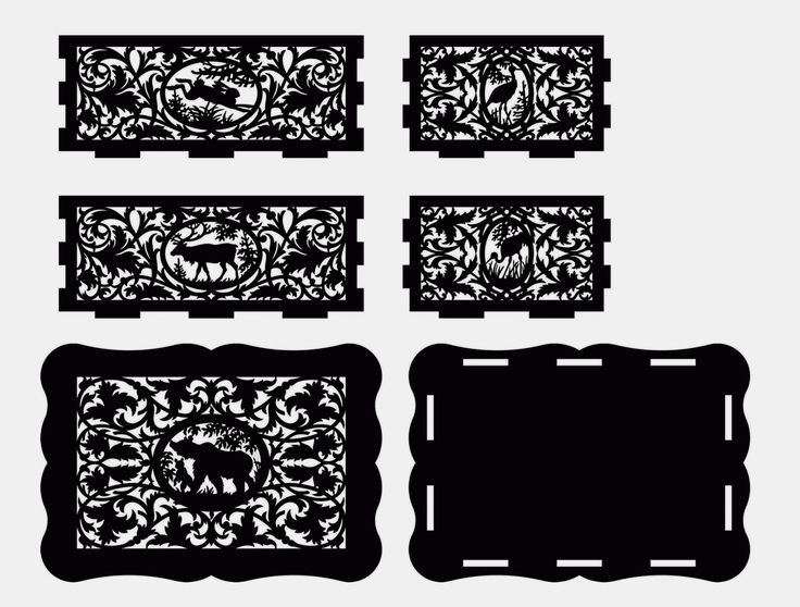 Орнамент для резки по дереву