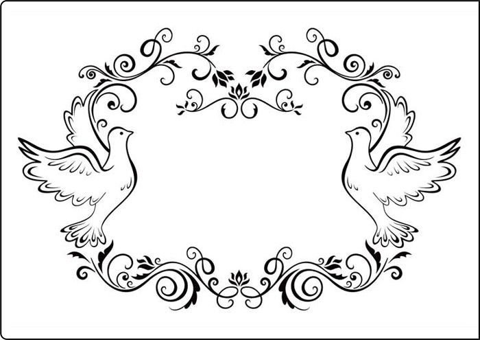 Узоры для пригласительных