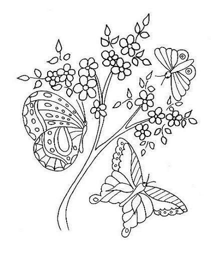 Трафареты для вышивки гладью