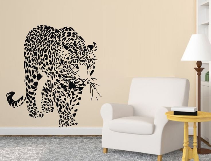 Наклейка интерьерная животные