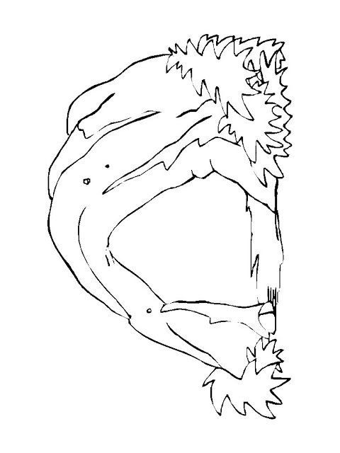 Пещера раскраска