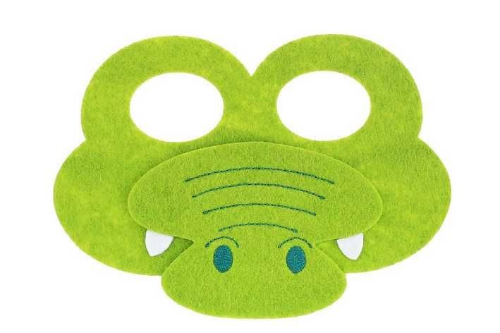 Детская маска крокодила