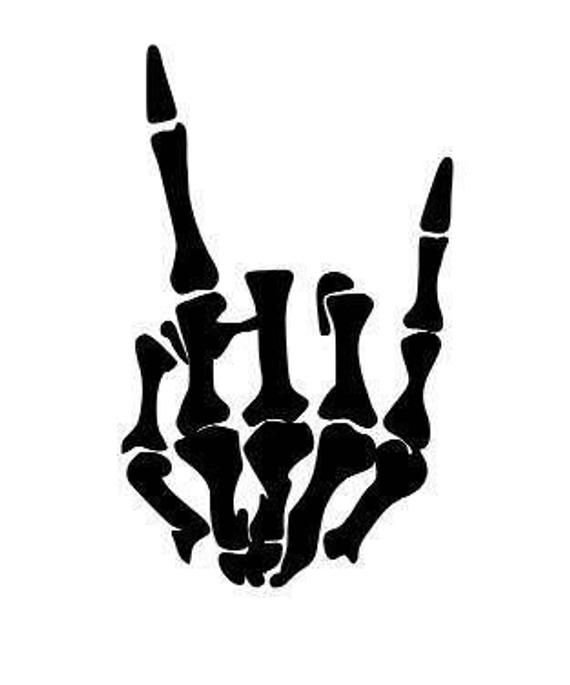 Трафареты рок панк