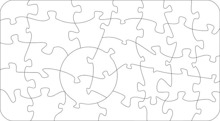 Пазлы разной формы