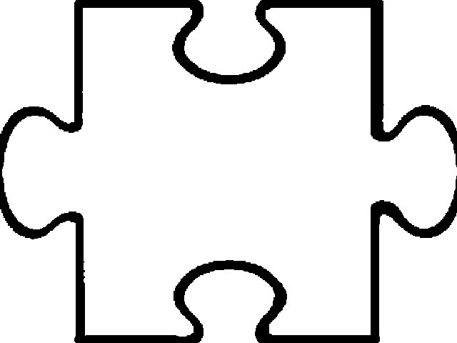 Пазл контур