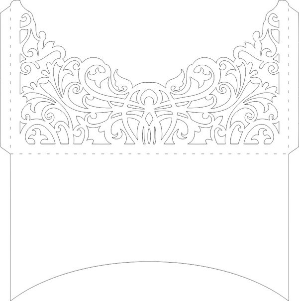 Конверт для плоттерной резки