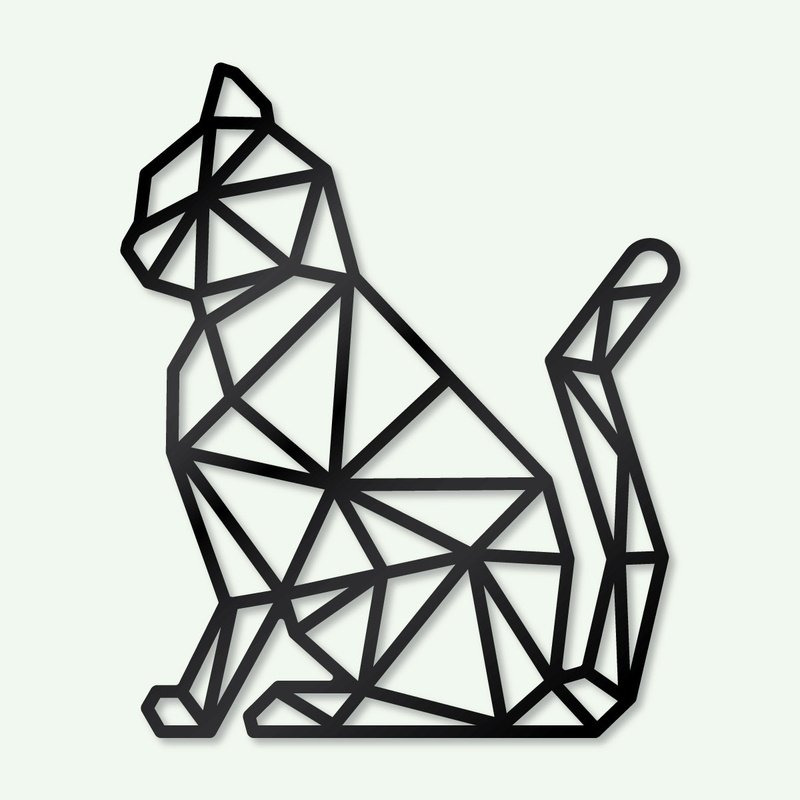 Животные геометрическими фигурами