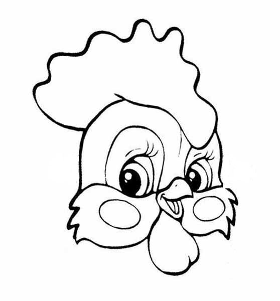 Маска петуха