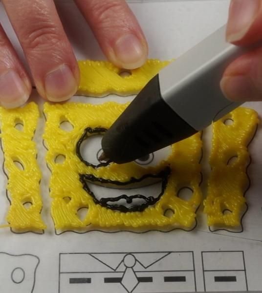 Губка Боб для три д ручки