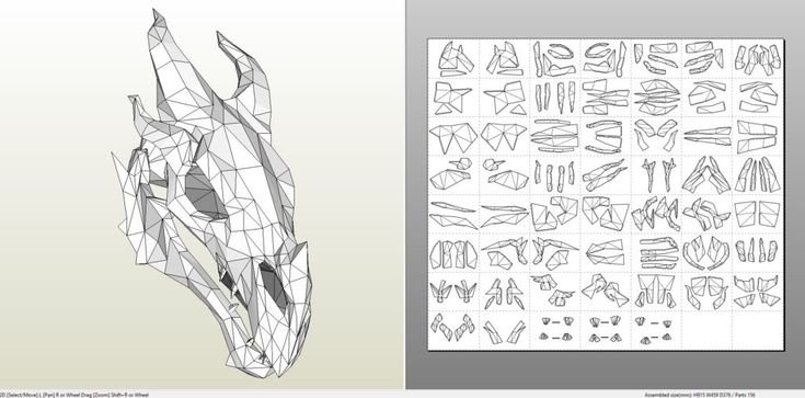 Пепакура голова дракона