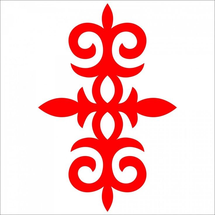 Кыргызские национальные узоры и орнаменты