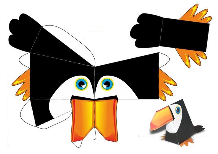 Объемные игрушки из бумаги