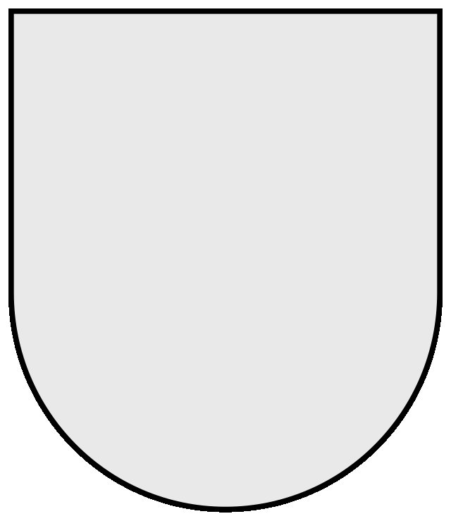 Форма щита для герба