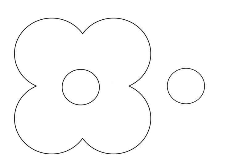 Трафарет "цветы"