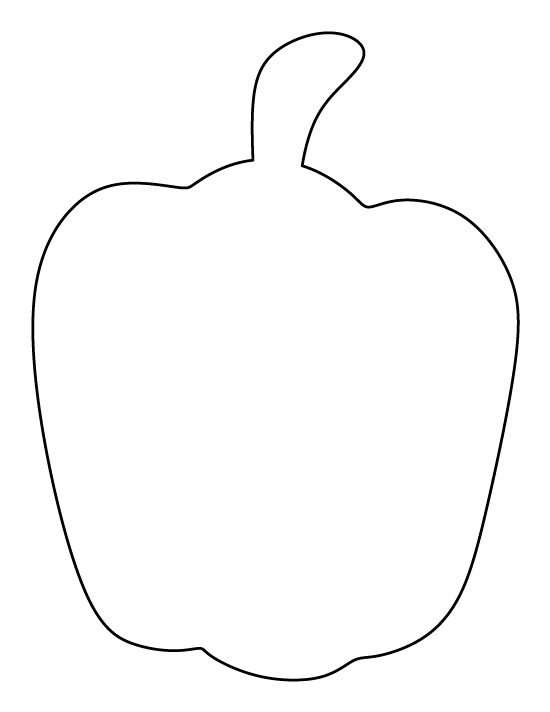 Овощи для вырезания из бумаги