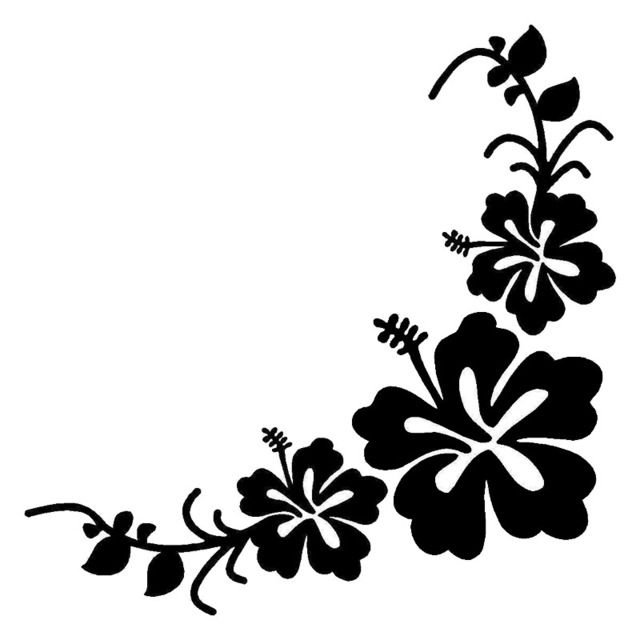 Трафарет "цветы"