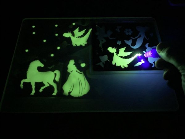 Трафареты для рисования светом