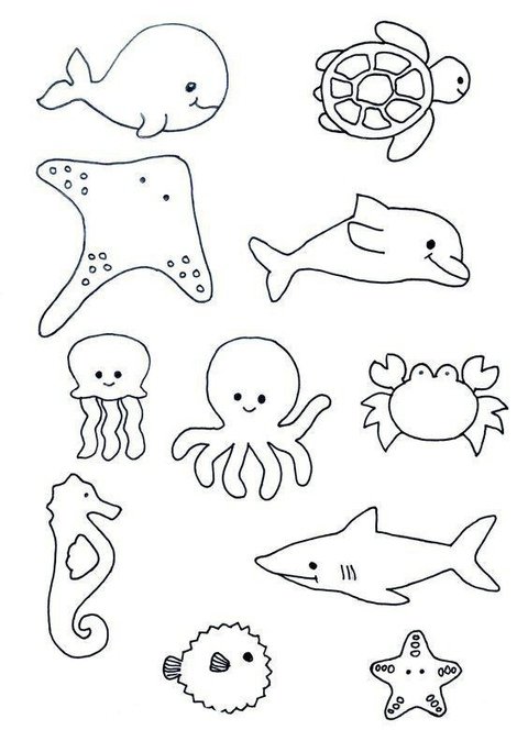 морские фигуры