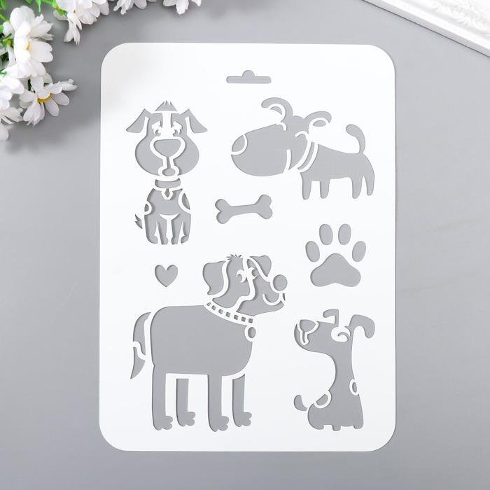 Трафарет пластмассовый