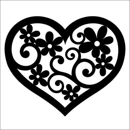 Красивые сердечки для вырезания