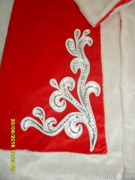 Дед Мороз костюм с узорами