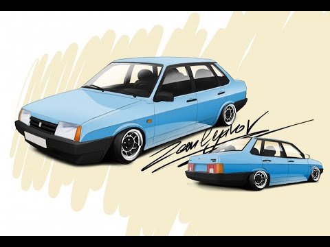 Наклейки на ВАЗ 2109