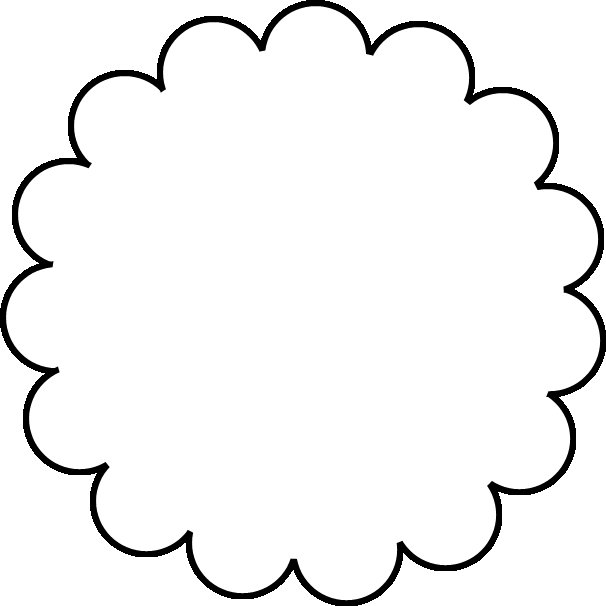 Трафарет круги