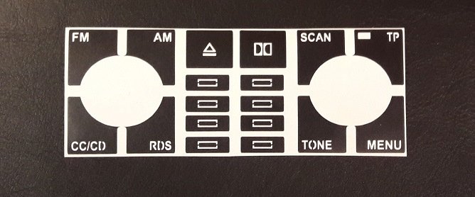 Трафарет для кнопок