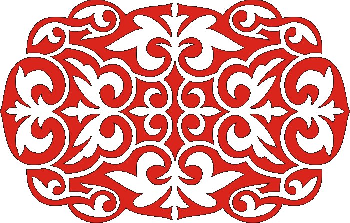 Национальные орнаменты Киргизии