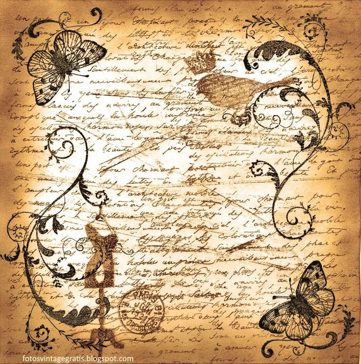 Винтажная бумага для декупажа