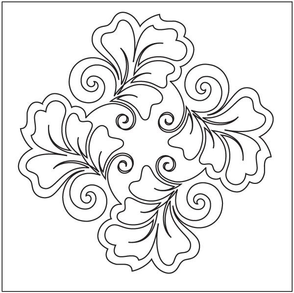 Русская роспись трафареты