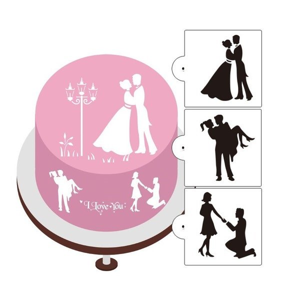 Трафареты для декора торта