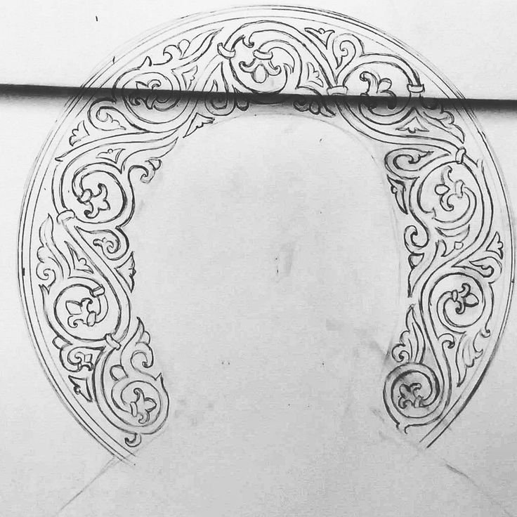 Орнамент на нимбе иконы