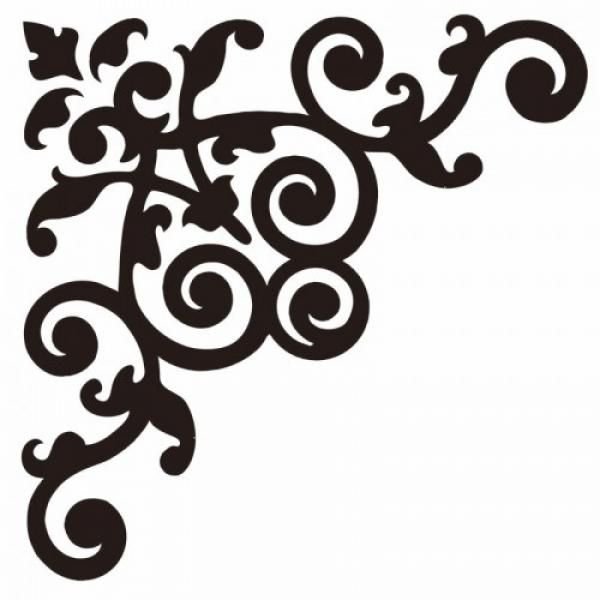 Казахский орнамент угловой