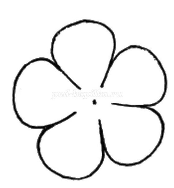 Трафарет яблоневые цветы