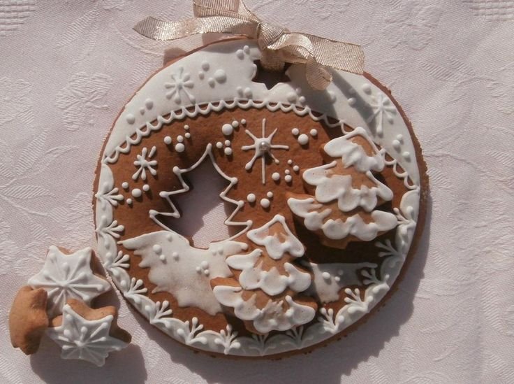 Круглые имбирные пряники