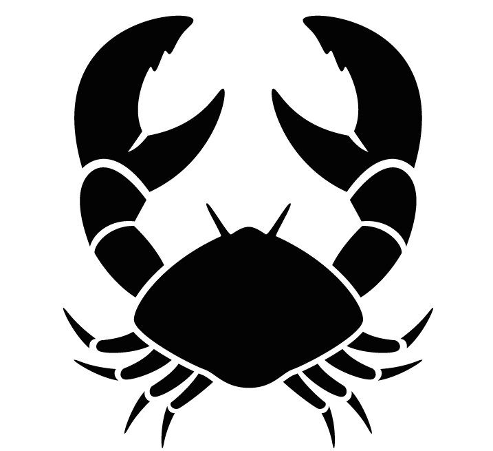 Знаки зодиака черно белые