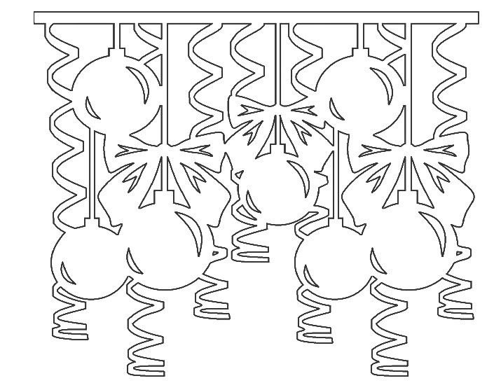 Ажурные украшения на окна