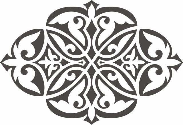 Казахский орнамент ою