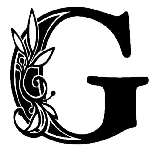 Буквы алфавита трафарет