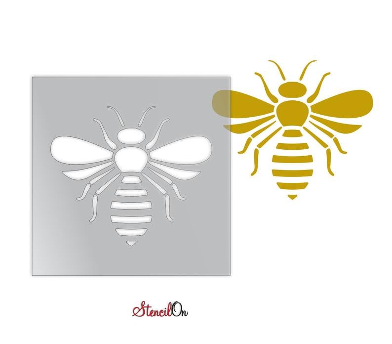 Улей трафарет