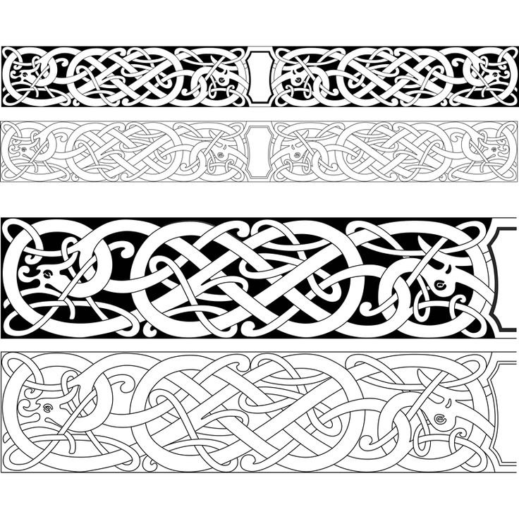 Скандинавский орнамент Маммен