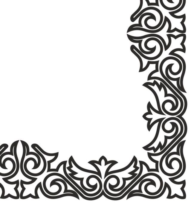 Казахские узоры и орнаменты