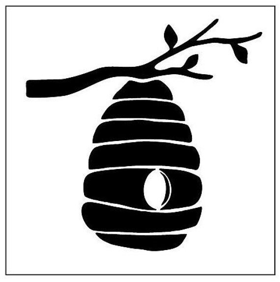 Пчела силуэт