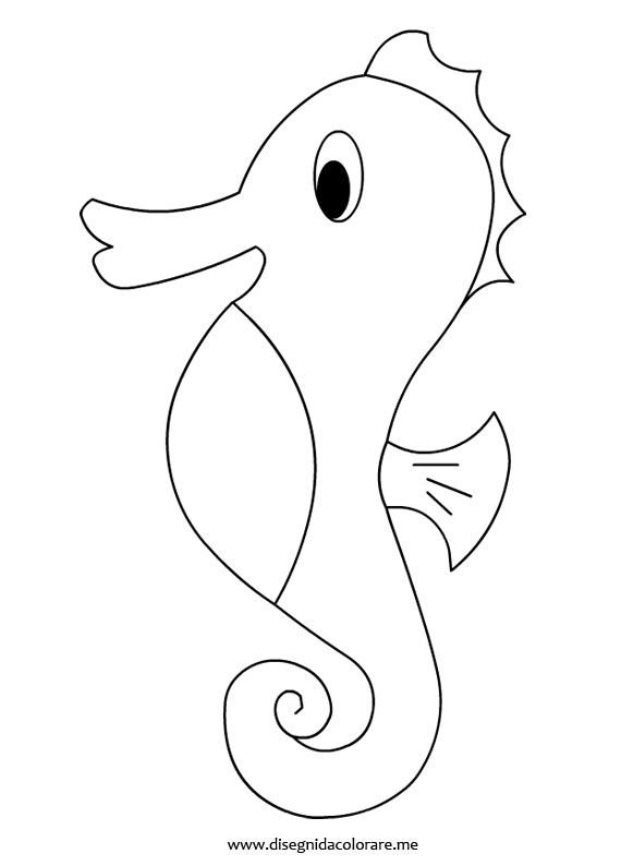 Шаблон рыбка для аппликации