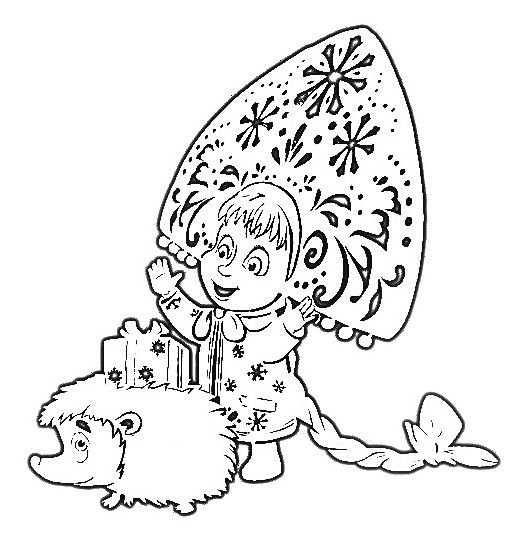 Вытынанки новогодние из мультфильмов