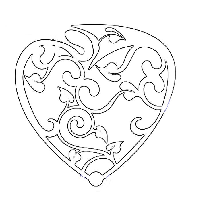 Трафареты для вырезания лобзиком